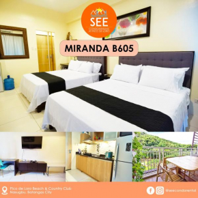 Miranda 605B at Pico de Loro Beach and Country Club by SEE Condominiums